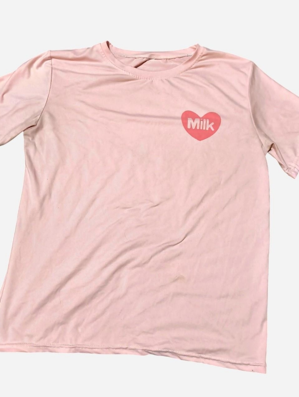 Strawberry Milk Carton & Strawberry Japanese Print Kawaii Women T-shirt Large